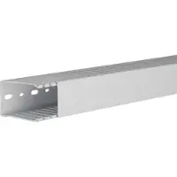 Hager HNG75050 Verdrahtungskanal halogenfrei V0-PC/ABS HNG 75x50mm lichtgrau - 2 Meter