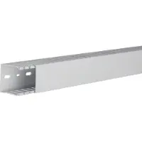 Hager HNG50050 Verdrahtungskanal halogenfrei V0-PC/ABS HNG 50x50mm lichtgrau - 2 Meter