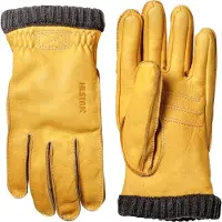 Hestra - Deerskin Primaloft Rib - Handschuhe Gr 10 gelb