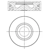 MAHLE ORIGINAL Kolben 013 PI 00136 000