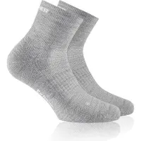 Rohner - Dynamic Merino Quarter L/R - Wandersocken Gr 44-46 grau