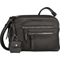 Tom Tailor Winona Damen Umhängetasche Crossbody Bag Klein Schwarz