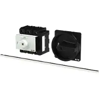 Eaton EP-400952 P3 Hauptschalter, 80 A, Zwischenbau, 3-polig, Form M4/SVB, schwarz, Türkupplungsdrehantrieb, HI11 P3-80/M4/SVB-SW/HI11 EP400952
