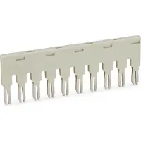 Wago 859-410 Brücker,für Brückungsschacht,10-fach,lichtgrau 859410 - 25 Stück