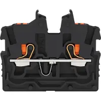 Wago 2250-325 2-Leiter-Mini-Durchgangsklemme,mit Drücker,1 mm2,schwarz 2250325 - 100 Stück