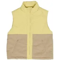 Mazine - Women's Fabric Blocking Vest - Fleeceweste Gr XXL beige