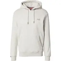 Superdry für Herren. M2014404A Essential Logo Hoodie HB grau (XL), Lässig, Baumwolle