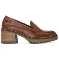 Xti für Damen. 14445702-CAMEL Schuhe 144457 braun (40), 5 bis 8 cm, Keine, Lässig