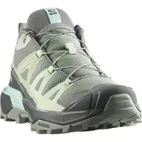 Salomon Wanderschuh "X ULTRA 360 W", Damen, Gr. 37, grün (grün milieu, urban chic, clearly aqua), Synthetik, Textil, Schuhe Wanderschuh, wasserdicht