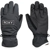 Roxy Snowboardhandschuhe "Freshfield", Kinder, Gr. S, schwarz, Kunstfaser, Handschuhe Snowboardhandschuhe