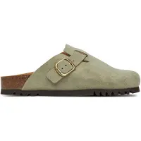 Scholl Clog Fae Suede Sp Damen Sage-Schuhgröße 37