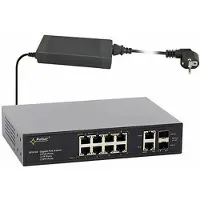 TP-LINK Sfg108 12 Ports Industrial Poe Switch One Size / EU Plug 220V One Size