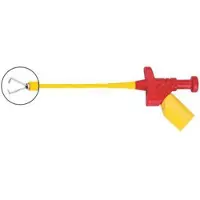 Dönges Klemmprüfspitze KLEPS 250, rot, 4 mm 973 528-101 Spannung: max. 300 V