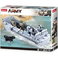 Sluban WWII - Landungsboot (182 Teile) [M38-B0855], Spielset, Klemmbausteine, Soldaten,
