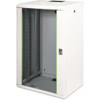 Digitus Wandgehäuse Unique Serie - 600x450 mm (BxT), Wandmontiertes Regal, 20U, 100 kg, 36,8 g, Hellgrau
