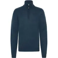 !Solid Troyer SOLID "Troyer SDBatik", Herren, Gr. S, blau (insignia blau), Obermaterial: 100% Polyacryl PAN., Pullover Troyer