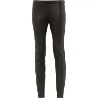 RICANO Leggings "Lederhose Asteroid Stretch", Damen, Gr. L, Länge 34, schwarz, Obermaterial: 100% Lammnappaleder LANA., figurbetont, Hosen Leggings, Handgefertigt aus echtem Leder