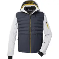 Killtec Skijacke "KSW 72 MN SKI JCKT" Moderne Hybridoptik, winddicht, wasserabweisend, atmungsaktiv
