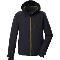Killtec Skijacke "KSW 24 MN SKI JCKT" Atmungsaktive, wasser- u. winddichte Funktionsjacke, abnehmbare Kapuze
