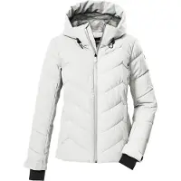 Killtec Skijacke "KSW 31 WMN SKI QLTD JCKT" Winddichte, wasserabweisende Skijacke mit Daunenoptik und Schneefang