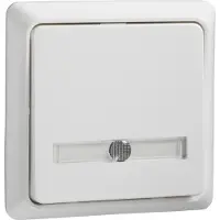 Schneider Electric Elso Reno Taster 42V Komplett mit Einsatz Rahmen + Wippe 506314 reinweiß Aufputz