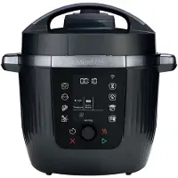 Instant 920621, 5,7 l, 1200 W, Schwarz, Edelstahl, Kunststoff, Edelstahl, 6 Person(en)
