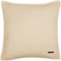 Esprit Dekokissen "Harp", beige (natur, unifarben), B:38cm L:38cm, Obermaterial: 100% Polyester, Dekokissen_Sitzkissen_Kissenhüllen, Dekokissen, aus Microvelour
