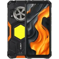 Cubot KK Power 5, 17,5 cm (6.88"), 6 GB, 128 GB, 64 MP, Android 15, Schwarz, Orange