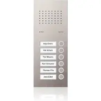 Ritto Schneider Electric Audio-Tuerstation Acero Pur Edelstahl 6WE 1 Spalte