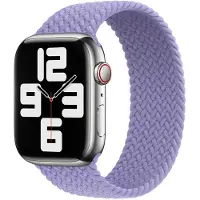 Apple Geflochtenes Solo Loop für Watch | 44/45/46/49 mm - Größe 4 - Lavender