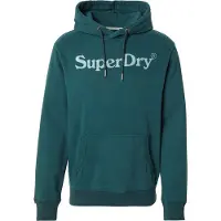 Superdry für Herren. M2014393A NY Venue grünes Sweatshirt (S), Lässig, Baumwolle