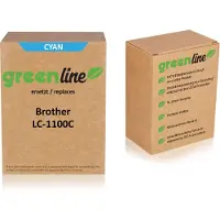 Brother LC1100HYC, Cyan, 1 Stück(e), 750 Seiten, Einzelpackung