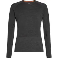Icebreaker Men Mer 260 ZoneKnit LS Crewe JET HTHR-011 JET HTHR-011 XL