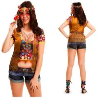 MOM Hippie T-shirt Damenkostüm