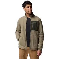 Columbia - Jasper Ridge Pebbled Full Zip Fleece - Fleecejacke Gr L oliv