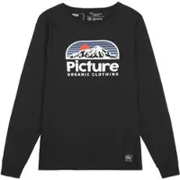 Picture Organic Clothing Picture Herren Pullover AUTHENTIC LS TEE black - M