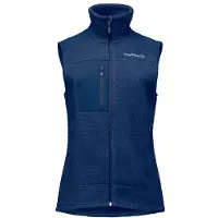 Norrøna - Women's Trollveggen Warm3 Vest - Fleeceweste Gr XS blau