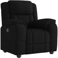 vidaXL Relaxsessel Schwarz Stoff