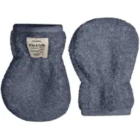 Mini A Ture - Kid's Matwolmer Teddyfleece Mittens - Handschuhe Gr 0-6 Months blau