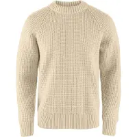 Fjällräven - Övik Waffle Knit - Wollpullover Gr S beige