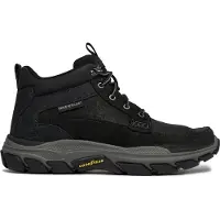 SKECHERS Respektierte Boswell-Lederstiefel, Schwarz 42 EU