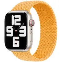 Apple Geflochtenes Solo Loop für Watch | 38/40/41/42 mm - Größe 3 - Maize