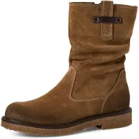Tamaris Stiefelette, Blockabsatz, Kurzstiefel mit praktischem Innenreißverschluss