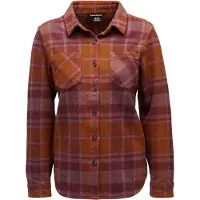 Black Diamond Hemd Project Heavy Flannel Damen Clay/Fig-XL
