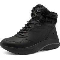 Tamaris Damen Wintersneaker Schwarz Textil & Synthetik Größe: 40