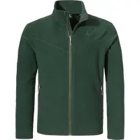 Schöffel Fleecejacke SCHÖFFEL "Fleece Jk Style Qutang MNS", Herren, Gr. 48, grün (6965, grün), Oberstoff: 100% Polyester, regular fit, hoch geschlossener Ausschnitt, Jacken Fleecejacke