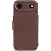 Decoded Apple iPhone Air Hülle - Echtes Leder - - 2 in 1 Case/Klapphülle - Braun