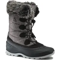 Kamik Momentum 3 Damenschuhe Gefüttert Winterstiefel Grau Freizeit