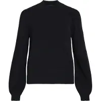 Vila Stehkragen Strickpullover