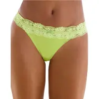 Vivance String "Anisa" mit blumiger Spitze rundherum am Bund